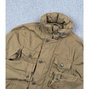 Wallace & Barnes Jacket Mens XS Green Military Mechanic Field Utility J Crew